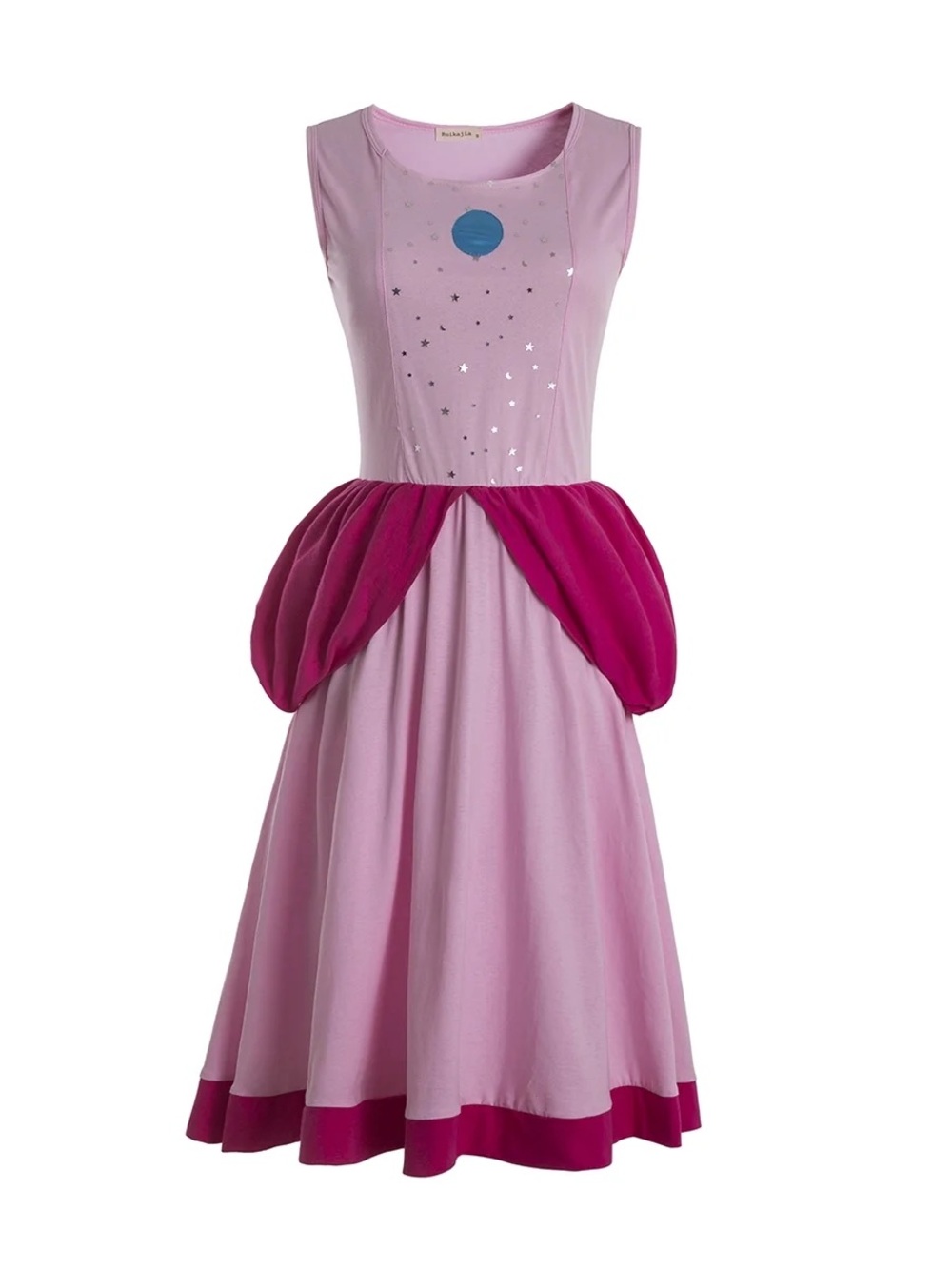 Princess Peach Women’s Cosplay Halloween Costume Dress